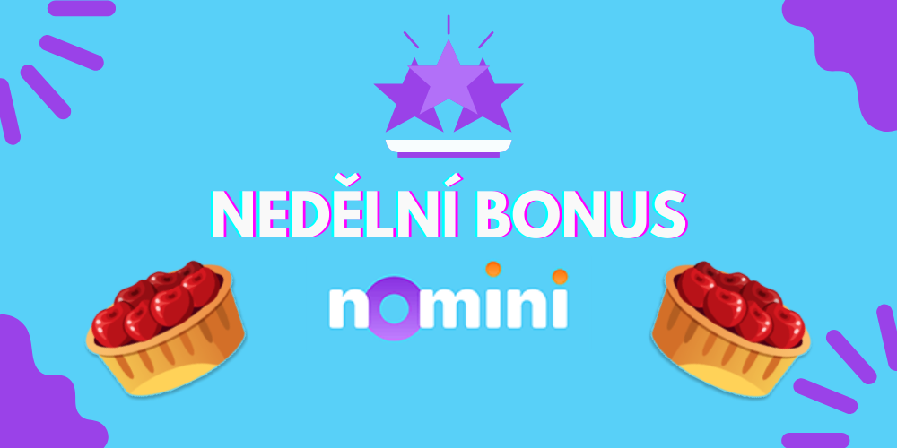 Ukončete svůj týden ve velkém: Nedělní bonus v Nomini casinu je tu!