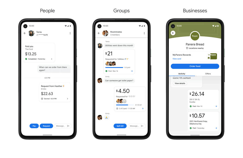 Google Pay - mobily