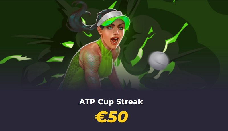 Sázejte na ATP Cup a získejte každý den free bet ve výši 20 €