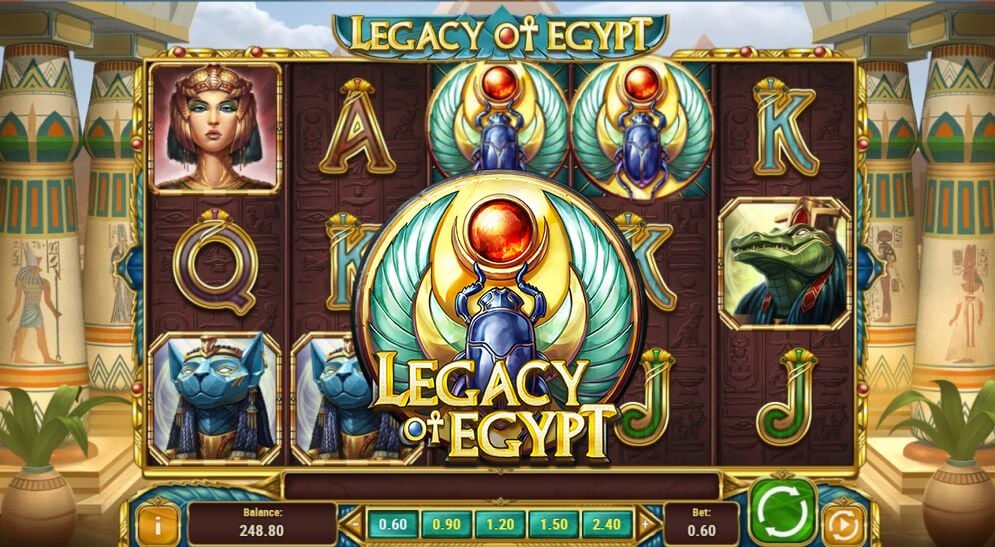 Legacy of Egypt (SlotsPalace Casino) musíte zkusit!