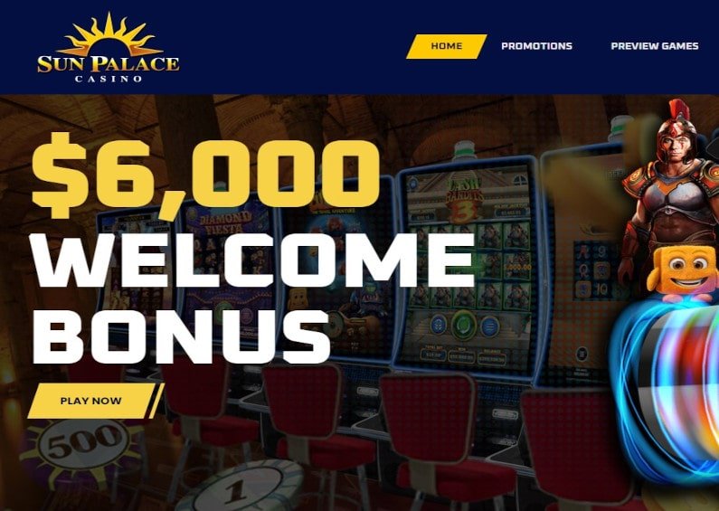 🔥Sun Palace Casino recenze ☑️ | 400 % do výše 6 000 USD🔥