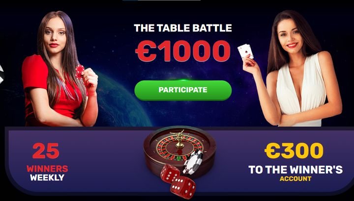 Playamo Casino Table Battle pravidelný turnaj