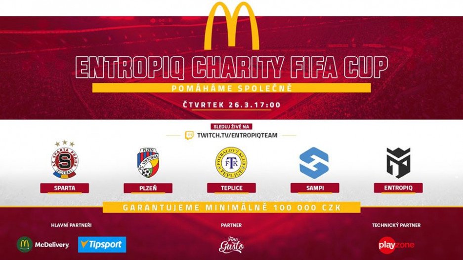 Český charitativní FIFA turnaj proti COVID-19