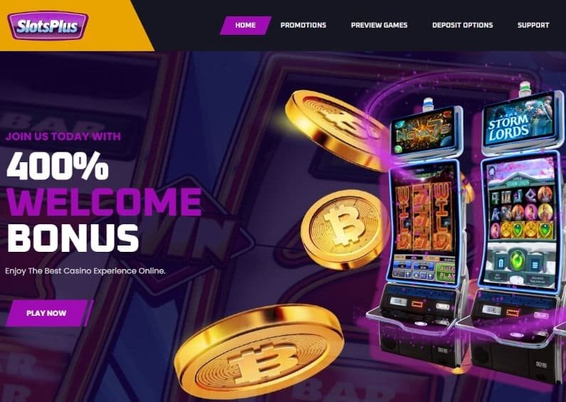 SlotsPlus Casino recenze ☑️ | 400 % + 500 USD 🔥