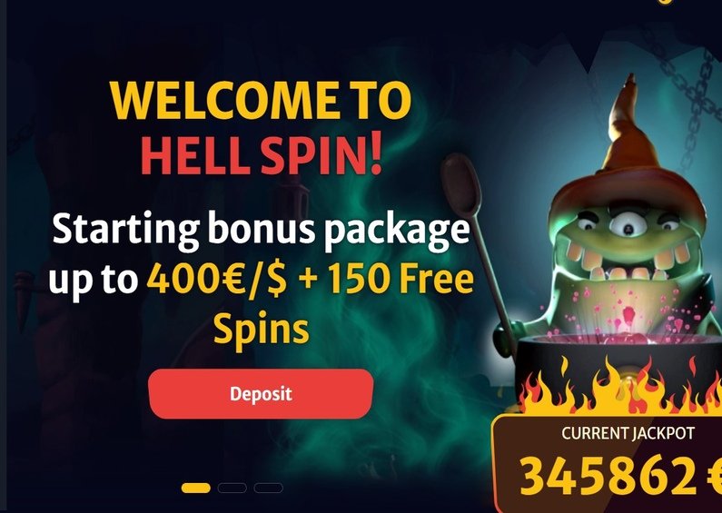 Hell Spin Casino recenze ☑️ |  100 % do výše 100 € + 100 FS 🔥
