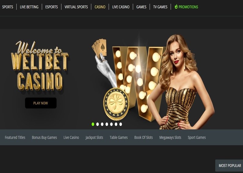WeltBet Casino recenze ☑️  | 250 % do výše 2 500 € 🔥