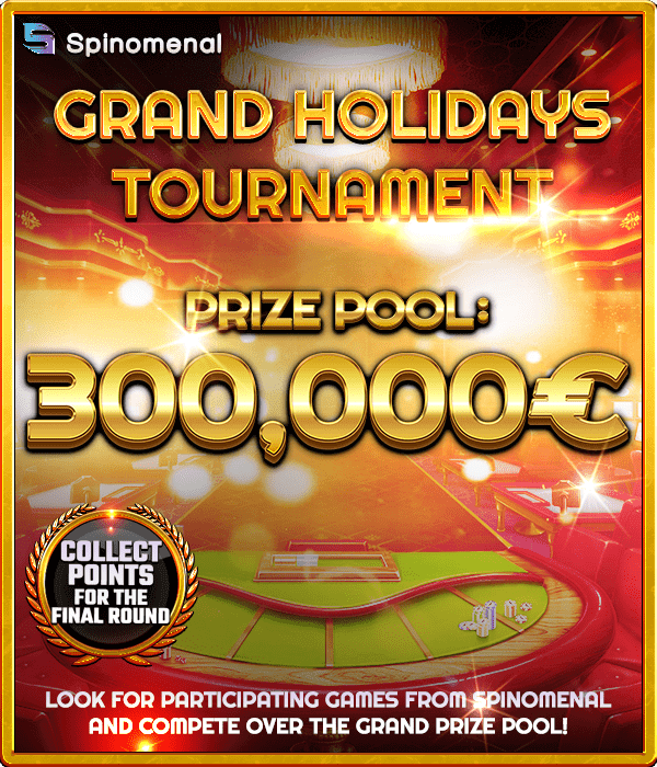 Grand Holidays Tournament v Playamo Casinu: promoakce, které se vyplatí zúčastnit!