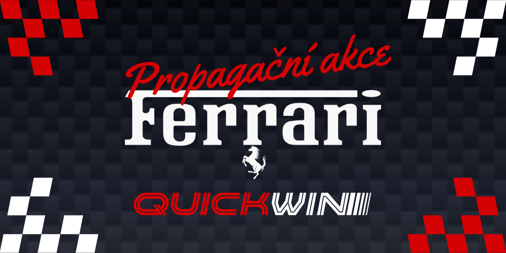 Soutěž o Ferrari: Neodolatelná propagační akce v QuickWin casinu!