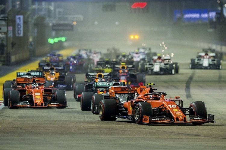 Formule 1: Velká cena Singapuru 2022