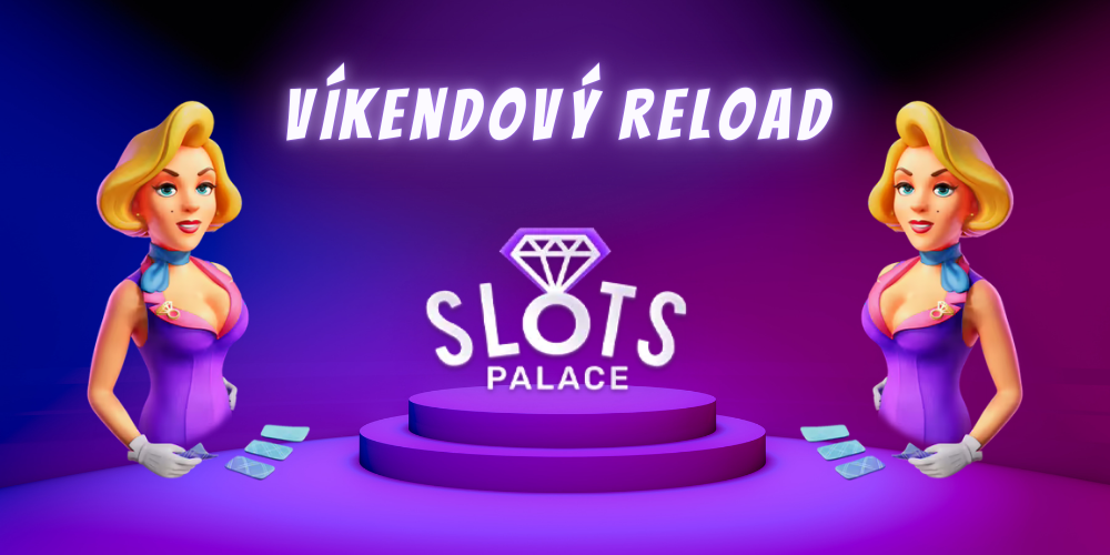 Zpříjemněte si každý víkend 50 free spiny s akcí Víkendový Reload ve SlotsPalace!