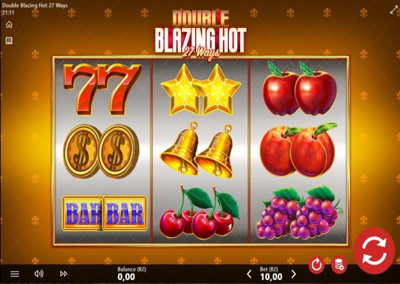 🔔Double Blazing Hot 27 Ways: online výherní automat na 22Bet🔔