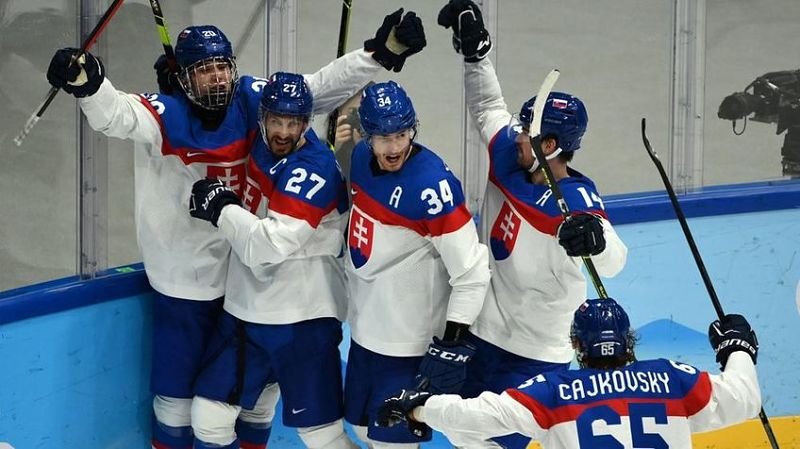 Slovensko vyřadilo favorita olympiády a bude hrát o medaile