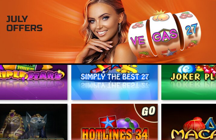 Online casino Kajot: Červencové promoakce