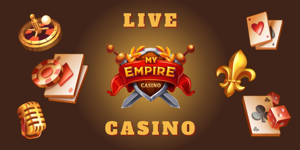 Vyzkoušejte si exkluzivní Live Casino hry v MyEmpire casinu!