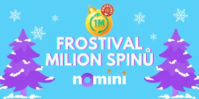 Nomini casino: Frostival Milion Spinů přináší free spiny každý den!