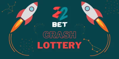 Vesmírné výhry až 4 900 Kč s Crash Lottery v casinu 22bet!🚀