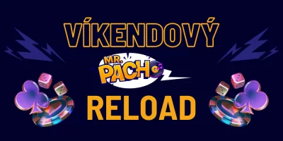 Víkendový Reload: Získejte 17 500 Kč + 50 free spinů v Mr. Pacho casinu!