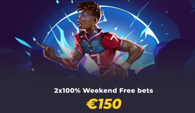 2x100% Weekend free bets do výše 150 € u Powbet!