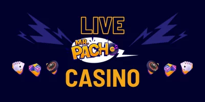 Zahrajte si živé casino hry z pohodlí domova v casinu Mr. Pacho!