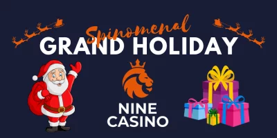 Zúčastněte se vánočních Spinomenal turnajů v Nine casinu s výherním fondem €500,000!