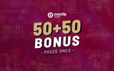 Synot Tip Casino bonusy - přehled