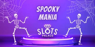 Nalaďte se na Halloween a získejte až 113 Free Spinů s akcí Spooky Mania ve SlotsPalace!