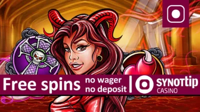 Synot Tip Casino: Free spins no wagering no deposit