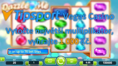 Tipsport Vegas Casino turnaj: štěstí na automatu dnes večer znamená ještě větší výhru!