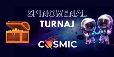 Zúčastněte se Spinomenal turnajů v CosmicSlot s výherním fondem €500,000!
