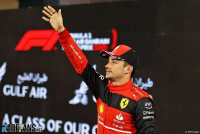 Kvalifikaci na Velkou cenu Bahrajnu F1 vyhrál Leclerc