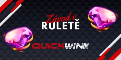 Závod v Ruletě v casinu QuickWin: Získejte si svůj podíl ze 200,000 Kč!