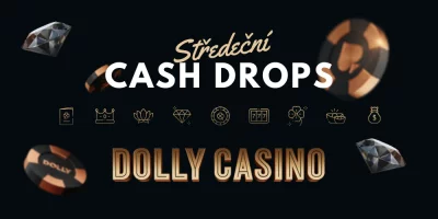 Středeční Cash Drops v Dolly casinu: Získejte až 25,000 Kč!