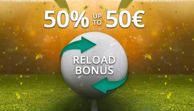 Využíváte 50% reload bonus u 1Bet?