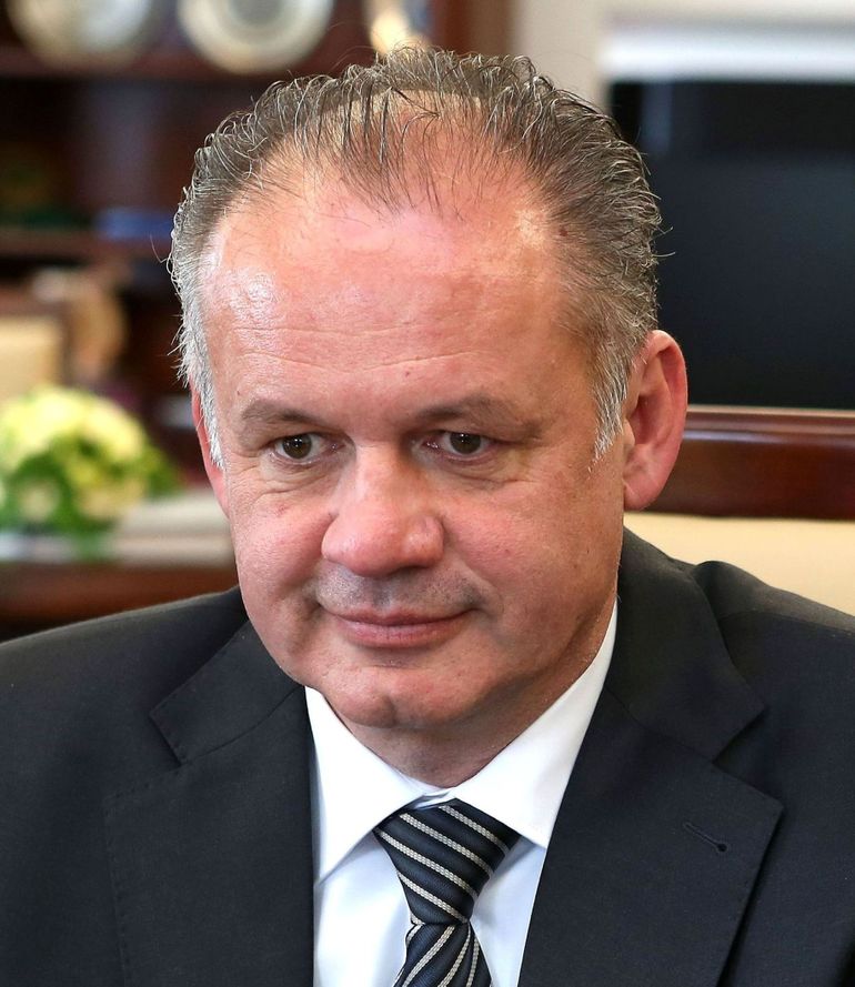 Slovenský Prezident Andrej Kiska