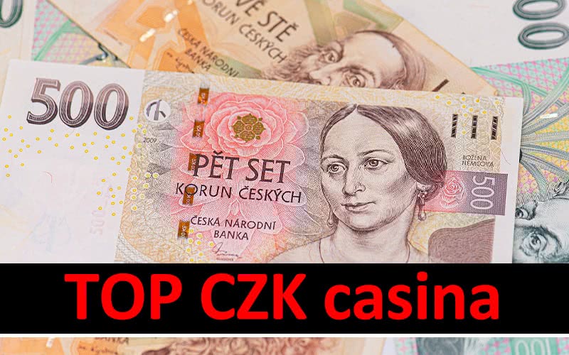 Nejlepší casina s českou měnou (CZK) - cover