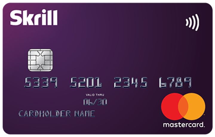 Předplacená Skrill Mastercard
