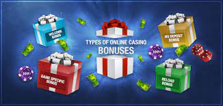 Různé online casino bonusy