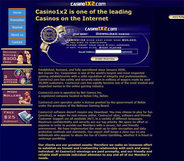 Online casino Casino 1x2