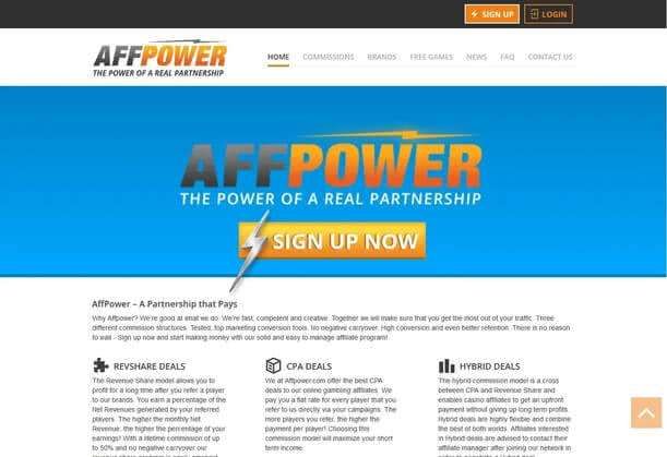 Hazardní provozovna od AffPower
