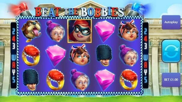Beat the Bobbies - hazardní automat
