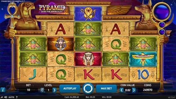 Pyramid: Quest For Immortality - mobilní automat