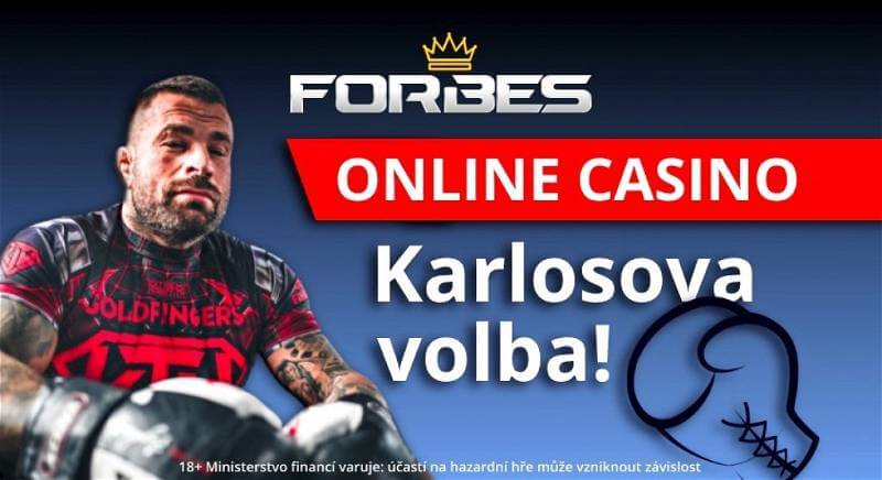 Forbes Casino - Karlos - reklama
