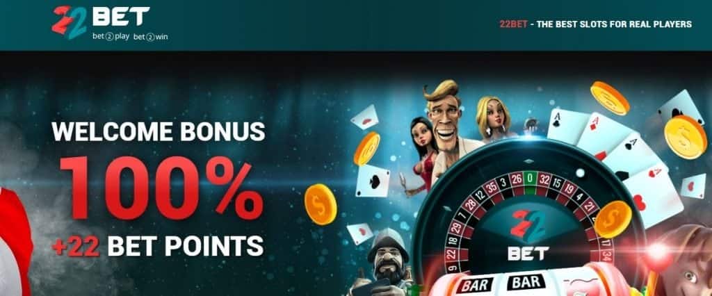 22Bet casino bonus
