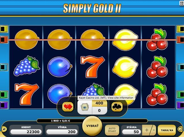 Simply Gold 2 automat