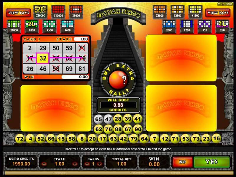 Bingo online v Playamo Casino