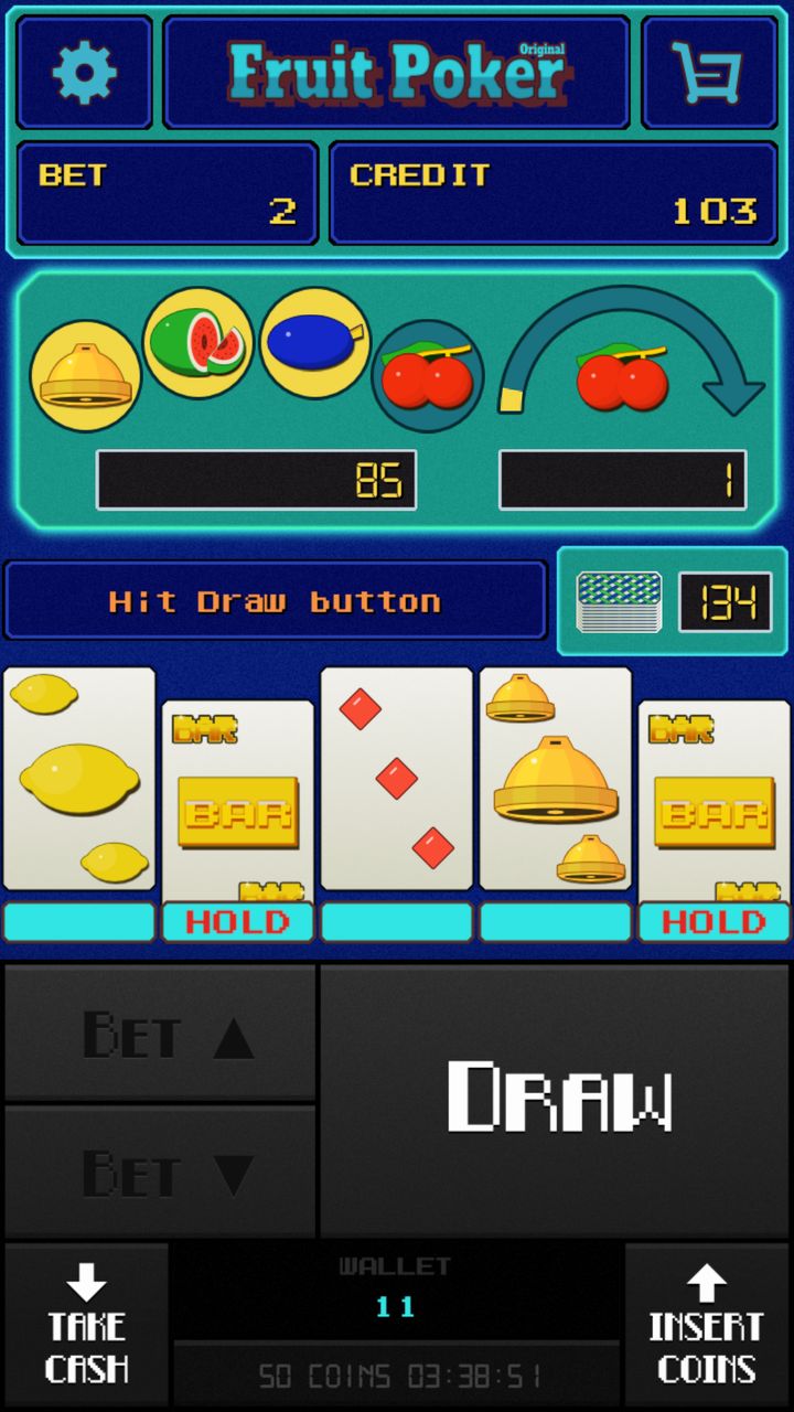 Fruit Poker - video poker hra