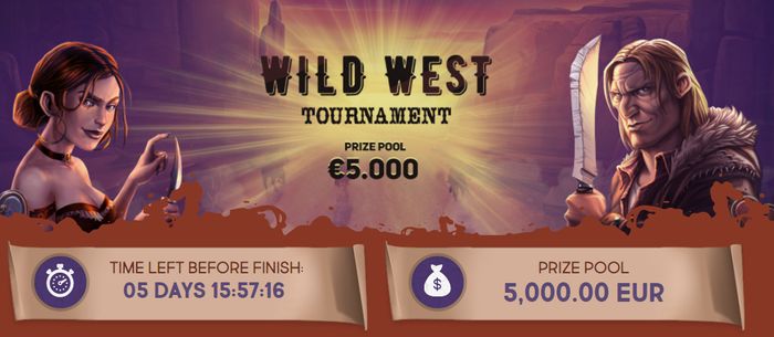 Wild West turnaj - Gunsbet Casino - cover