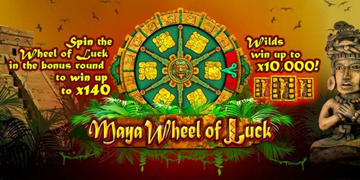 Kolo štěstí online v Maya Wheel of Luck
