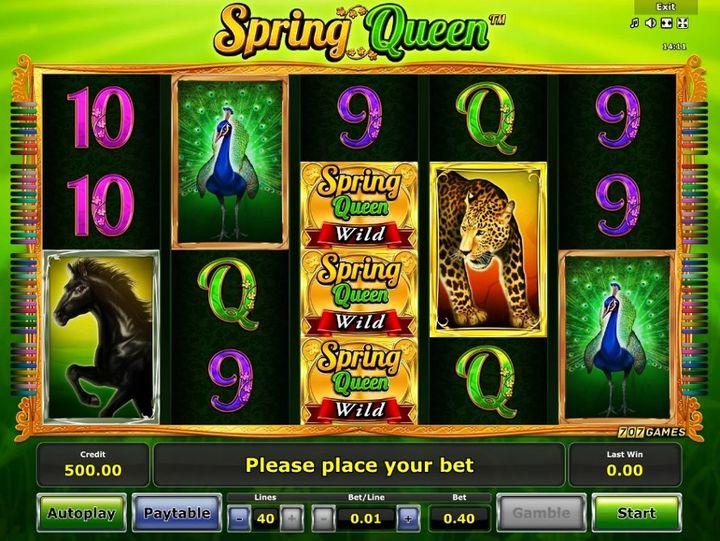 Výherní automat Spring Queen