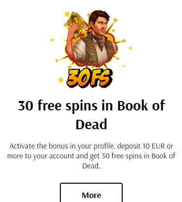 Free spins bonus - Supercat Casino